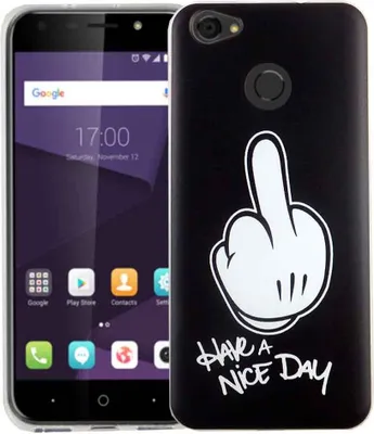 Productafbeelding van Beschermhoes voor de ZTE Blade A6, smartphonehoesje, bumper, hoesje