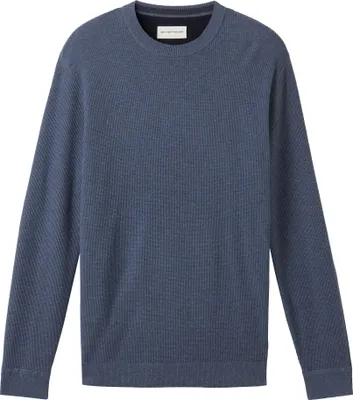 Produktbild von TOM TAILOR STRUCTURED CREWNECK KNIT Herren Pullover