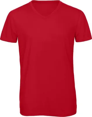 Produktbild von Herren-T-Shirt, Kurzarm - B&C V TRIBLEND/M - red - Größe M