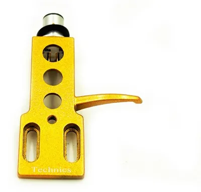 Zdjęcie produktu dla Headshell Technics1200 GOLD Oryginalny Uchwyt do wkładki gramofonowej