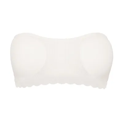 Produktbild von Sloggi Zero Feel Lace Bandeau, Farbe: Angora PB/6308, Größe: S Bandeau-BH