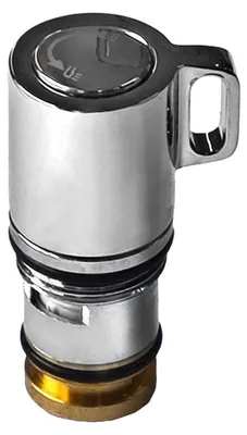 Produktbild von Aqualine Umsteller mit Stellknopf für Wannen-Armatur, Chrom