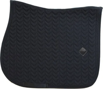 Produktbild von Kentucky Horsewear Springschabracke Fishbone Sattelunterlage Schwarz
