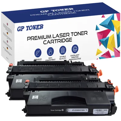 Zdjęcie produktu dla 2x Toner do HP P2055 P2055d P2055dn P2055x CE505X/CF280X GP-HCE505/CF280X x2
