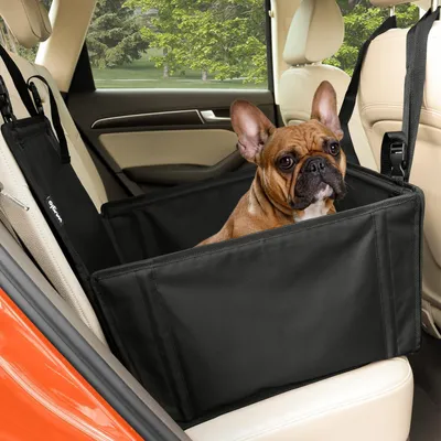 Produktbild von Hundeautositz bis 12 kg, verstellbarer Gurt, für kleine Hunde, für Reisen