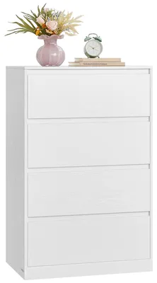 Produktbild von VASAGLE Kommode mit 4 Schubladen, Kommodenschrank, Schubladenschrank, Wäschekomm