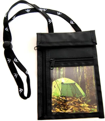 Produktbild von everest1953 schwarz RV Brustbeutel Brustsafe Brusttasche Umhängetasche Outdoor