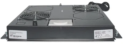 Obrázek produktu pro Intellinet 712859, Ventilátorový rámeček, Vestavěný ventilátor, 195,4 m³/h, Ocel, Černá, 1 kusů
