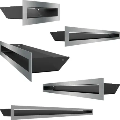 Immagine prodotto di Griglia di ventilazione LUFT 6x20 in acciaio inox Slim