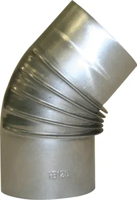 Obrázek produktu pro Kaminoflam® – koleno Fal 120 mm, 45° O.T.