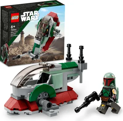 Obrázek produktu pro LEGO Star Wars 75344 Mikrostíhačka Boba Fetta (85 dílků)
