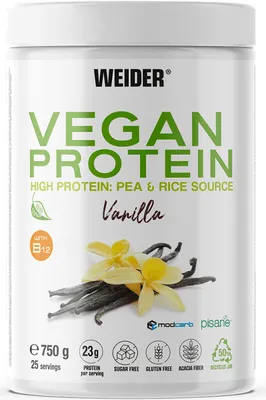 Produktbild von Weider Vegan Protein (750g) Vanilla - Eiweiße - Veganes Eiweiß
