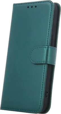 Produktbild von Smart Classic Magnet Hülle Standfunktion kompatibel mit iPhone 16 Plus Dunkelgrün