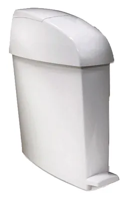 Produktbild von Rubbermaid Tret Abfalleimer "Sanitär" rechteckig 12 Liter