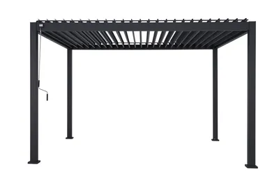 Produktbild von Lamellenpergola DELUXE 3x4m anthrazit