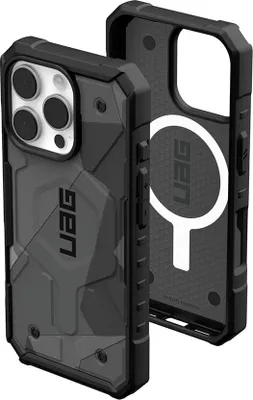 Produktbild von Urban Armor Gear Pathfinder SE, Cover, Apple, iPhone 16 Pro, 16 cm (6.3"), Grau