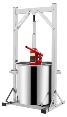 Produktbild von Hydraulische Obstpresse, Edelstahl, hohe Kapazität, Silber