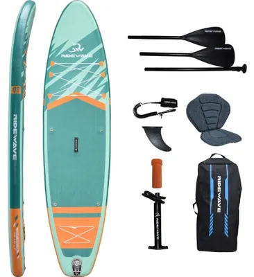 Produktbild von WET-Elements SUP RIDEWAVE 10.6 grün/orange