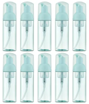 Obrázok produktu pre Solidchoice – Súprava 10 plastových fľašiek s pumpičkou na penu, objem 60 ml