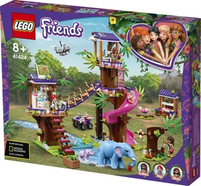 Zdjęcie produktu dla LEGO Friends 41424 Baza ratunkowa w dżungli