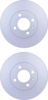 Produktbild von 2 Bremsscheiben innenbelüftet Ø 65 mm 20 mm HELLA passend für u.a. VW POLO