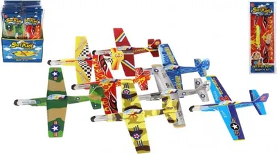 Obrázok produktu pre Lietadlo hádzacie penové 18cm - mix variantov či farieb