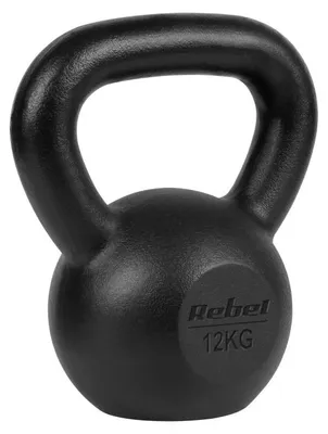 Obrázek produktu pro Rebel RBA-2323-12 Kettlebell litinový 12 kg