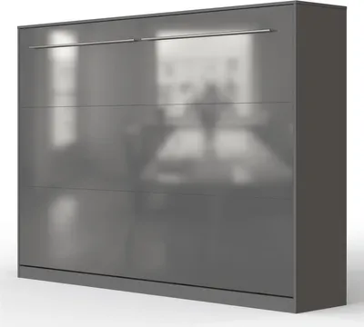 Produktbild von SMARTBett Standard Komfort Lattenrost 140x200 Horizontal Komfort Anthrazit/Anthrazit Hochglanzfront