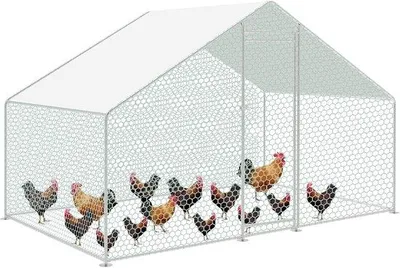 Produktbild von Famanu Hühnerhaus mit Außengehege - 3x2x2m