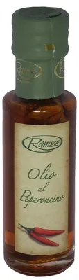 Immagine prodotto di Olio d'oliva con peperoncino 100 ml. - Ranise