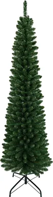 Produktbild von Künstlicher Weihnachtsbaum mit vielen Zweigen H 180 cm - Ø 51 cm - Künstlicher Weihnachtsbaum in schmaler Form - Künstlicher Tannenbaum - Christbaum