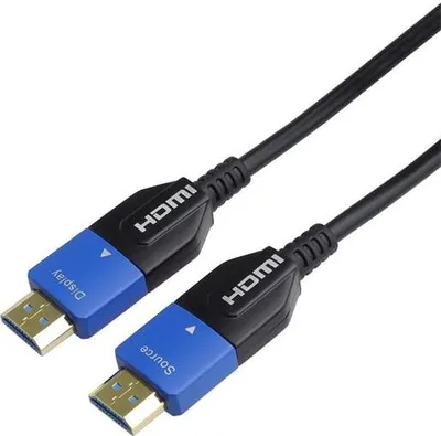 Obrázok produktu pre Kábel PremiumCord Ultra High Speed HDMI 2.1 optický 8K @ 60Hz 4K @ 120Hz 25m pozlátený