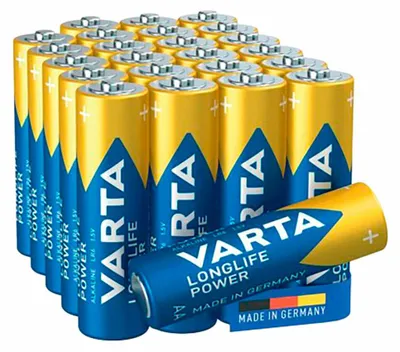 Productafbeelding van Varta Longlife Power Alkaline Mangaan Batterij LR6/AA Mignon, 1,5 V (24 stuks)