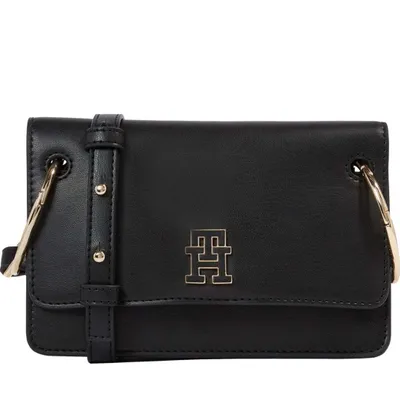 Produktbild von Tommy Hilfiger Damen Umhängetaschen AW0AW14863 BDS Farbe: Schwarz Größe: Einheitsgröße