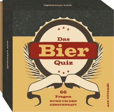 Produktbild von Bier-Quiz - 66 unterhaltsame Fragen rund um den Gerstensaft