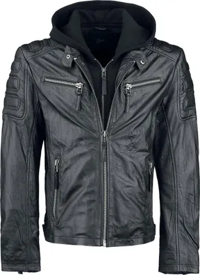 Produktbild von Mauritius Lederjacke Herren Rodney schwarz Basics, Biker, Rockwear 100% Leder 4XL