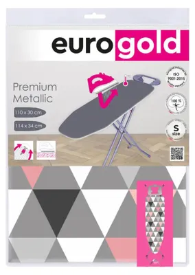Obrázok produktu pre Puzdro na žehliacu dosku 114 x 34 cm Metallic Eurogold