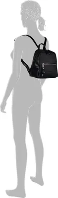 Produktbild von Tom Tailor Tamara Backpack S kleiner City Rucksack Daypack, Farbe:Black