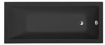 Produktbild von NOEMI Rechteckwanne 170x70x39cm, schwarz matt