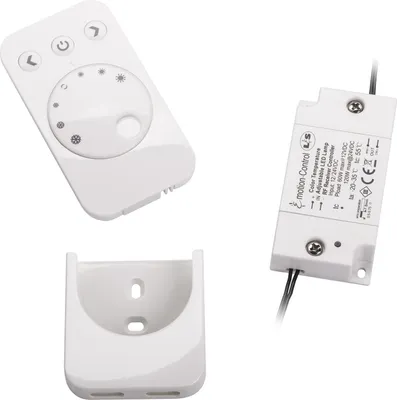 Produktbild von LED Emotion Steuerung 1-Kanal Starterset für Groove Aufhängeschiene stufenlose Verstellung inkl. Fernbedienung für 15 und 30 W LED Konverter von SOTECH