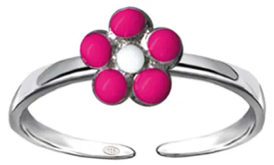 Produktbild von Scout Kinder Ring Silberring Silber Blumen Mädchen 263000003