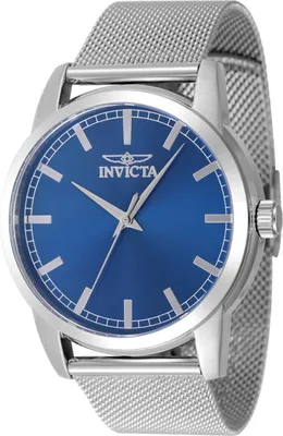 Produktbild von Invicta Celestial 48502 Herrenarmbanduhr - Quartz Uhrwerk - Edelstahl mit Blauem Zifferblatt - 43 mm