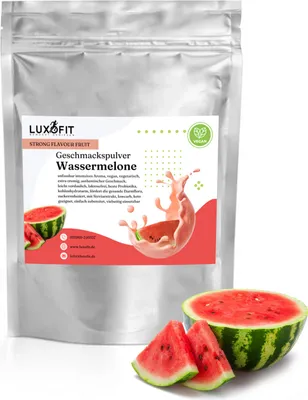 Produktbild von Wassermelone Geschmackspulver Fruit Flavour kalorienarm 300 g