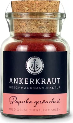 Produktbild von Paprika geräuchert, 80g im Korkenglas