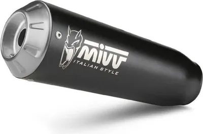 Produktbild von MIVV X-m1 Schwarzer Slip-On Auspuff genehmigt für FANTIC Caballero 700 2025