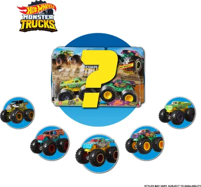 Image de Hot Wheels Monster Trucks Demolition Doubles Pojazdy Demolka Super Mario