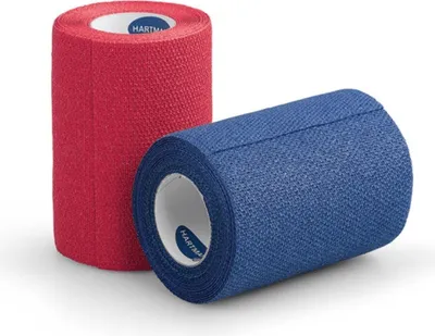 Produktbild von Hartmann Idealast®-haft Color, dauerelastische Idealbinde - 10 Stück - 6 cm x 4 m | Packung (10 Stück)