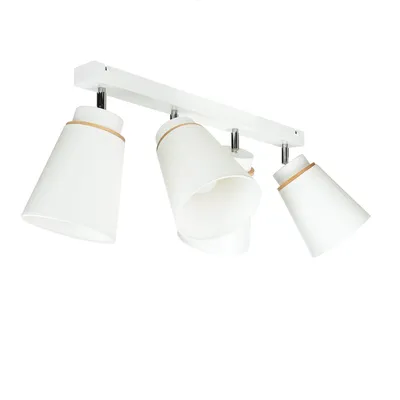Obrázek produktu pro Stropní bodové bílé E27 látkové kovové moderní stropní reflektory