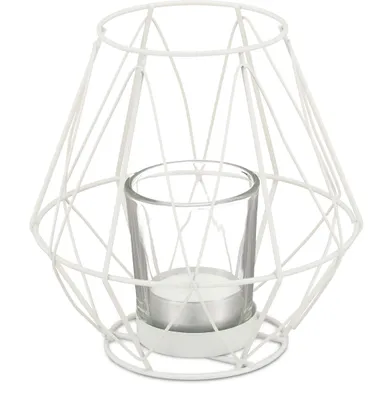 Obrázek produktu pro relaxdays Geometrický držák na čajovou svíčku