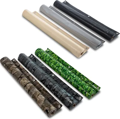 Royal Shade Balkon Sichtschutz 90 Cm X 3 M – Atmungsaktiv, UV-beständig, Inkl. Kabelbinder